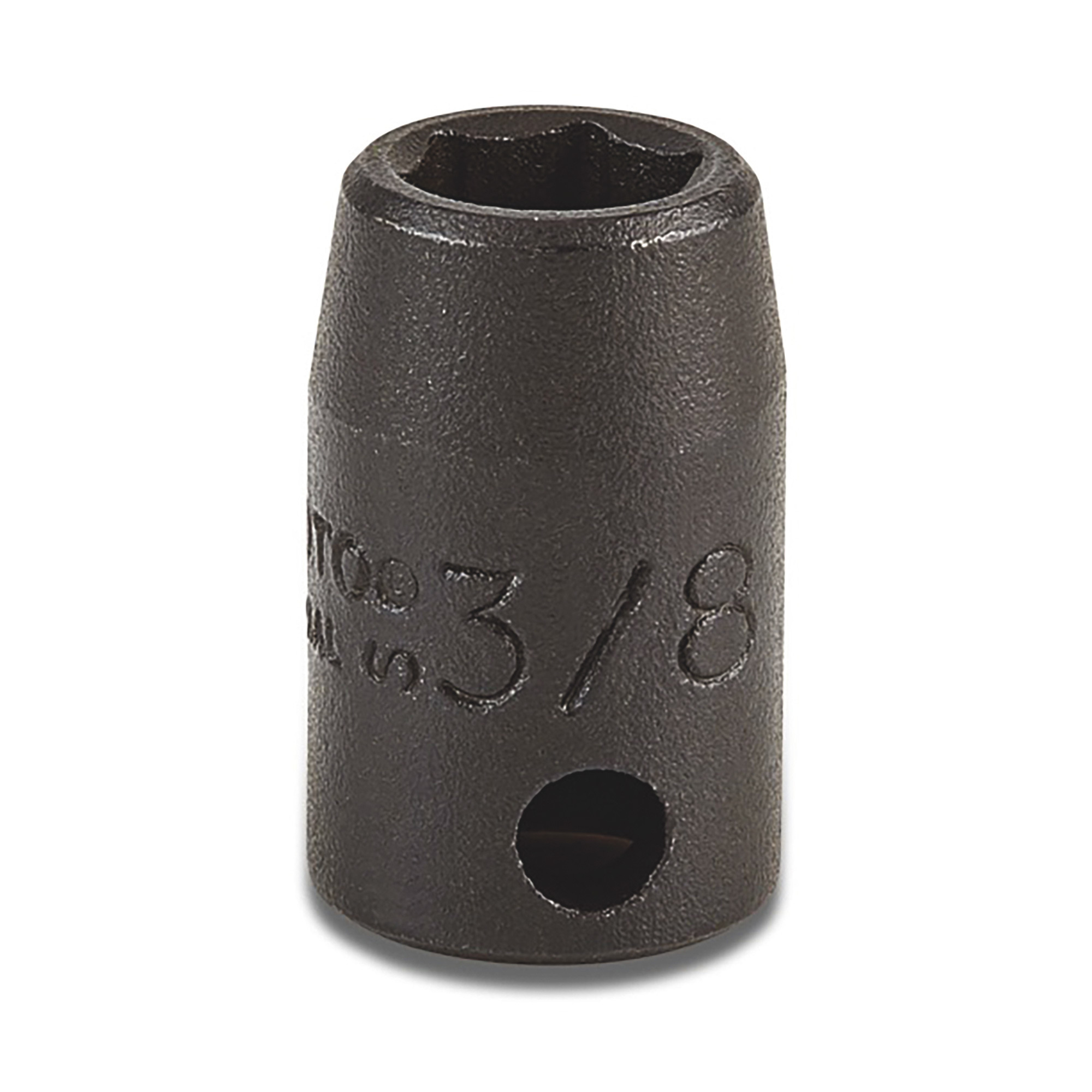ProtoGrip 3/8in. Drive, 3/8in. SAE Magnetic Socket, 6 Point, Black Oxide, Model# J7212PF